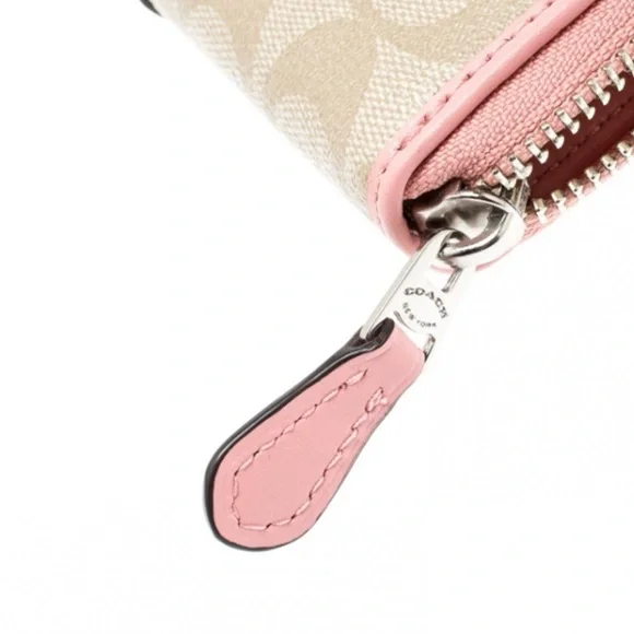 Coach Pink and Tan Women's Wallet NWOT - Picture 7 of 12